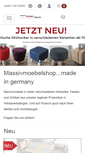Mobile Screenshot of massivmoebelshop.de